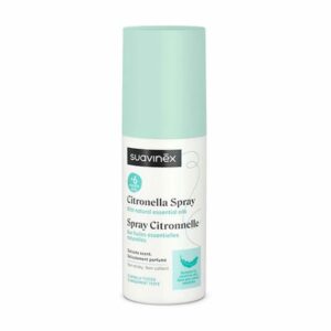 Suavinex 75ml chivinlarga qarshi sprey sitronella bilan, xavfsiz va tabiiy