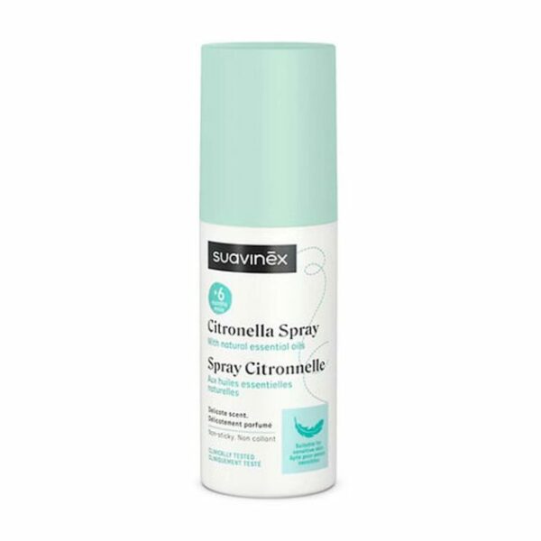 Suavinex 75Ml Chivinlarga Qarshi Sprey Sitronella Bilan, Xavfsiz Va Tabiiy