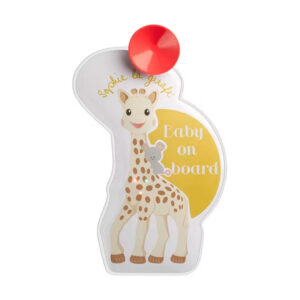 Sophie la girafe Baby on Board ko‘rsatkich mashina uchun, xavfsiz material