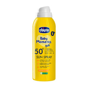 Chicco 360 SPF50+ quyoshdan himoya sprey, chaqaloqlar uchun gipoallergen