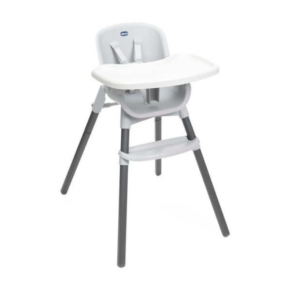 Stulchik Chicco Polly Zest Moon Grey, Xavfsiz Va Qulay Ovqatlantirish Uchun