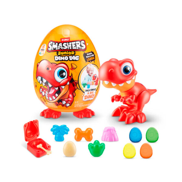 Figurka-Syurpriz Smashers Junior Dino Large Egg Bolalar Uchun Kolleksion O‘yinchoq