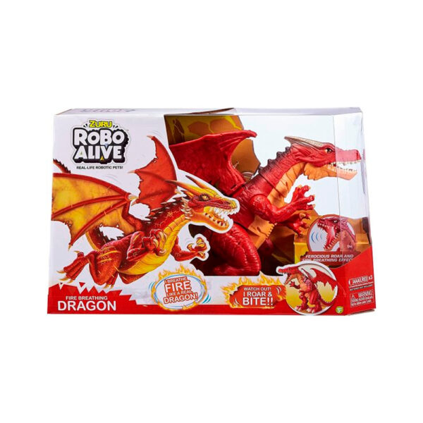 Interfaol O‘yinchoq Robo Alive Dragon Bolalar Uchun - Image 2