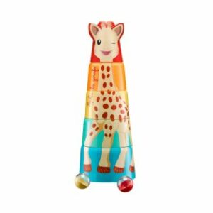 Sophie la girafe пирамидка развивающая игрушка, безопасный материал