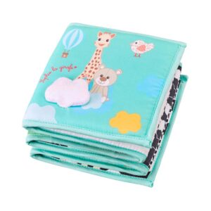 Sophie la girafe книжка-игрушка складная, безопасный материал, 0+ мес