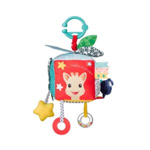 Sophie la girafe мультисенсорный куб для малышей, безопасный материал