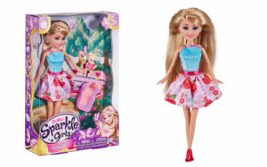 Sparkle Girlz Baby Sitter qo‘g‘irchoq aksessuarlar bilan qizlar uchun