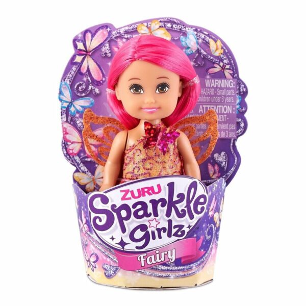 Sparkle Girlz Super Sparkly Fairy In Cupcake Qo‘g‘irchoq Qizlar Uchun - Image 4