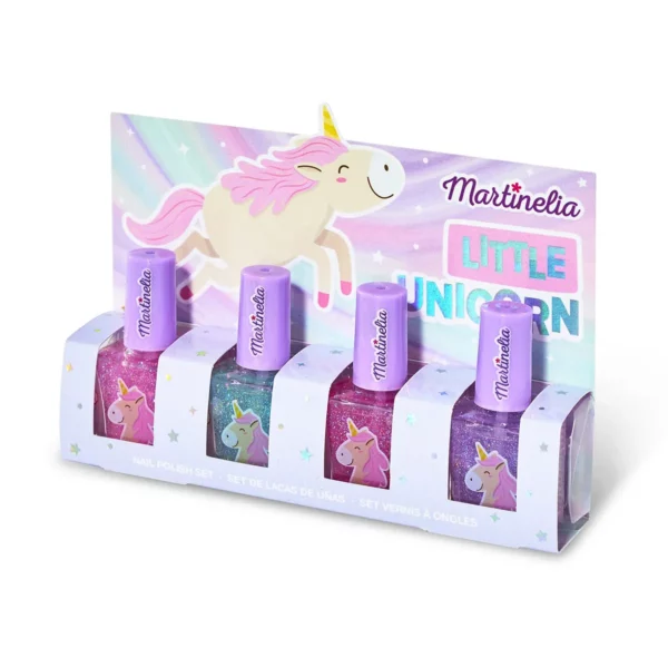 Martinelia Unicorn Nail Polish 4×6 Мл — Набор Детских Лаков Для Ногтей 4+