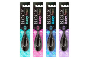 R.O.C.S. Baby NEON зубная щётка, Extra Soft, 0–3 года, яркие цвета
