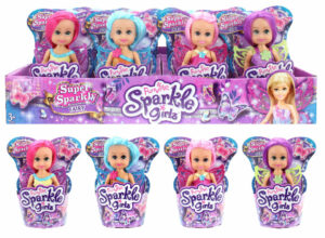 Sparkle Girlz Super Sparkly Fairy in Cupcake qo‘g‘irchoq qizlar uchun