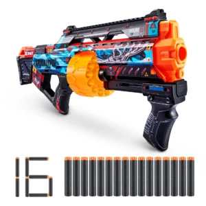 Blaster X-Shot Skins Last Stand Specter o‘yinchoq 16 dart bilan, original dizayn, 8+ yosh