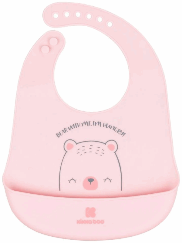 Нагрудник Силиконовый Kikkaboo Bear With Me Для Малышей — Изображение 4