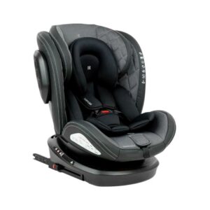 Kikkaboo Stark ISOFIX Dark Grey bolalar avtoulov kreslosi (9–36 kg)