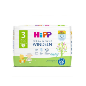 Hipp Newborn 3 go‘daklar uchun podguznik (4–9 kg), 36 dona