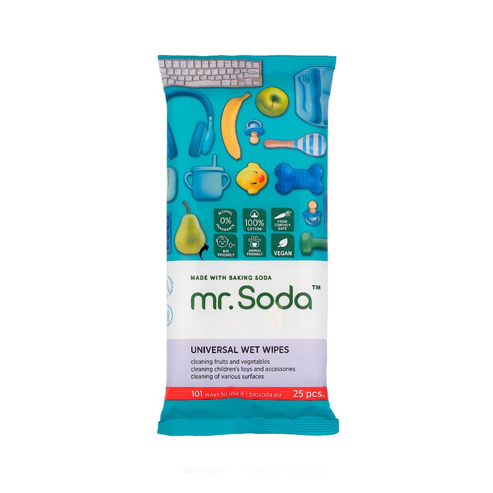 Soda Влажные Универсальные Салфетки Universal 25 Шт () 1 Soda Влажные Универсальные Салфетки Universal 25 Шт