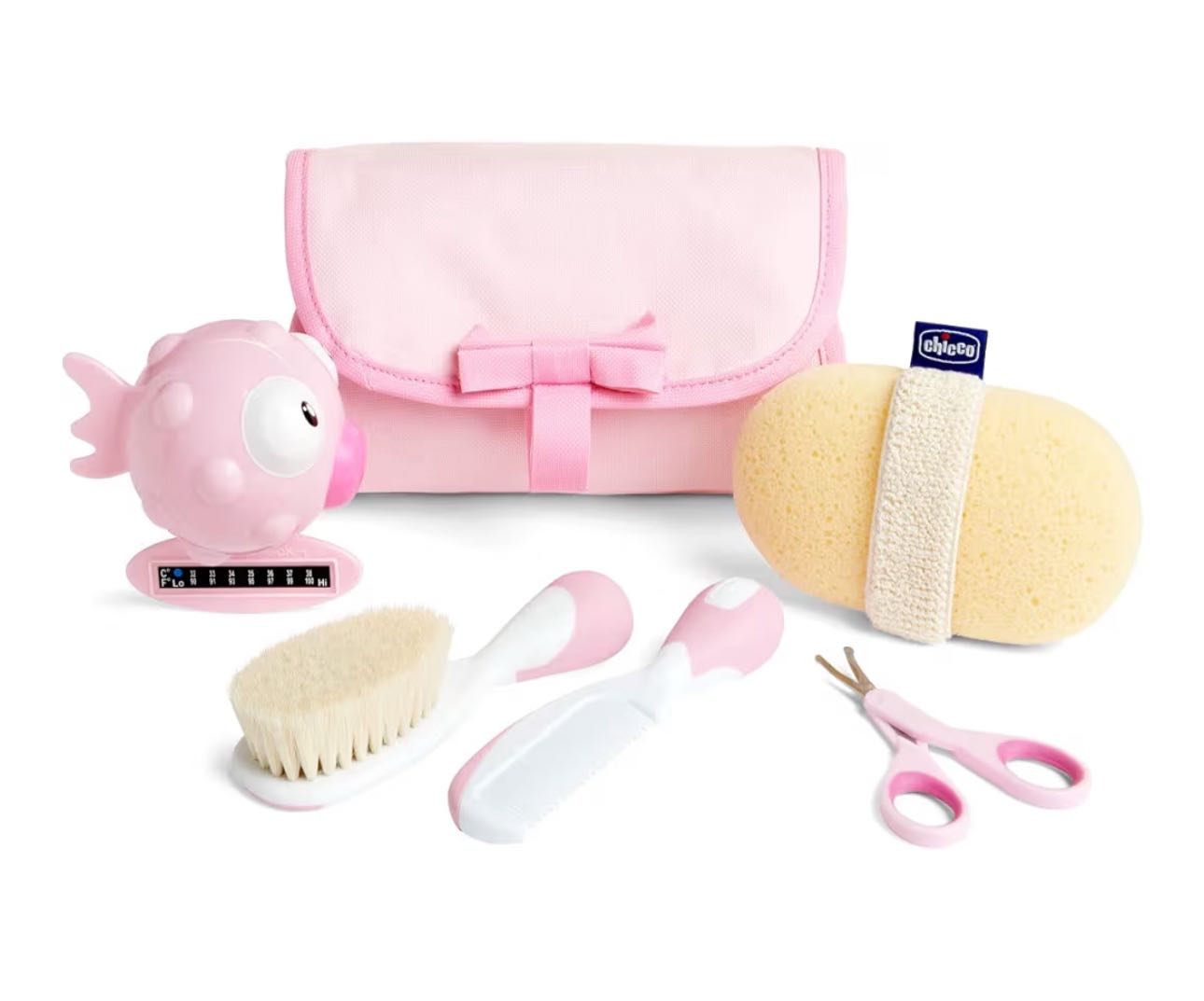 Chicco Sponge Pink Mini To‘plam — Chaqaloqlar Uchun Yumshoq Parvarish () 1 Chicco Sponge Pink Mini To‘plam — Chaqaloqlar Uchun Yumshoq Parvarish