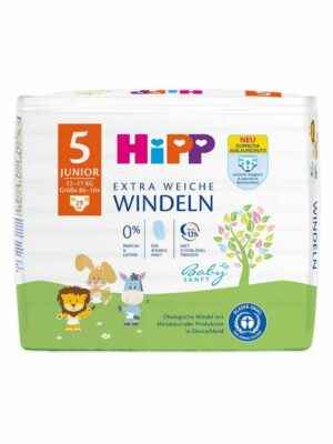 Детские подгузники Hipp Newborn 5 (11–25 кг), 29 шт