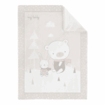 kichkintoylar uchun adyol kikkaboo my teddy 110×140 sm
