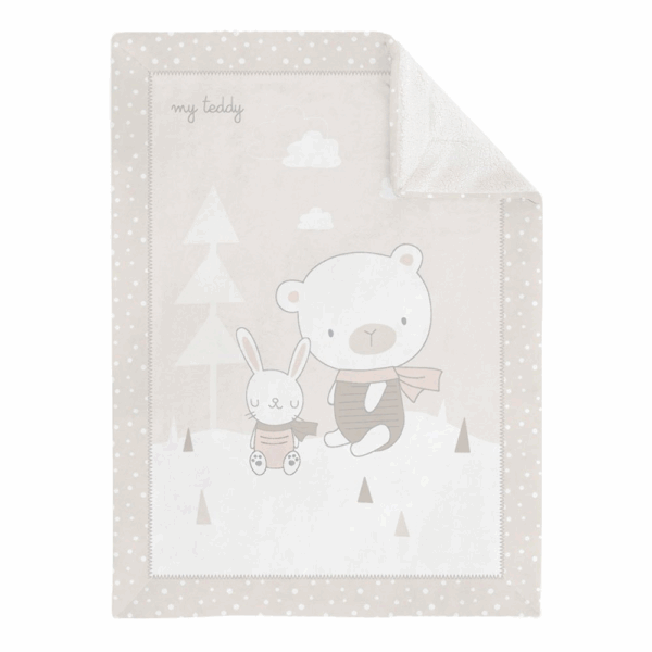Kichkintoylar Uchun Adyol Kikkaboo My Teddy 110×140 Sm