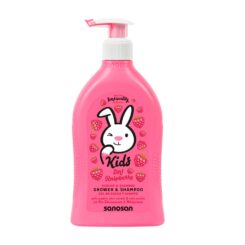 гель-шампунь kids 2в1 малина 3+ 400 мл Sanosan