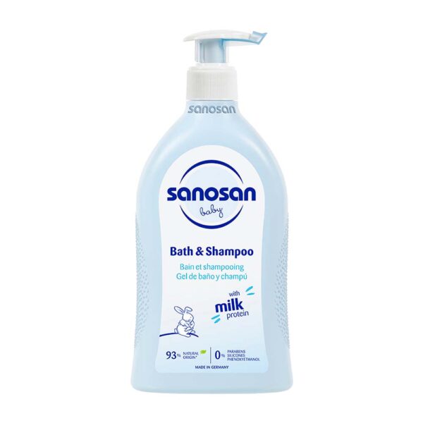 Гель-Шампунь Для Младенцев Sanosan Baby 2В1 0М+ 500 Мл