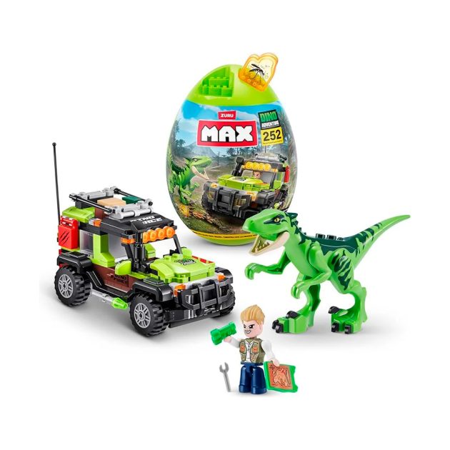 Игровой Набор-Конструктор Max Dino Adventure | Brandyol.uz — Для Детей 3+ () 2 Игровой Набор-Конструктор Max Dino Adventure | Brandyol.uz — Для Детей 3+ — Изображение 2