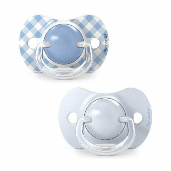 Sorg‘ich Suavinex Wild 0–6 Oy 2 Dona Pushti/Ko‘k/Bej — Bpa-Free Silikon, Anatomik Shakl - Image 2