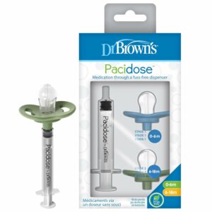 Dr. Brown’s Pacidose дозатор жидких лекарств, 0–6 и 6–18 мес, BPA-free