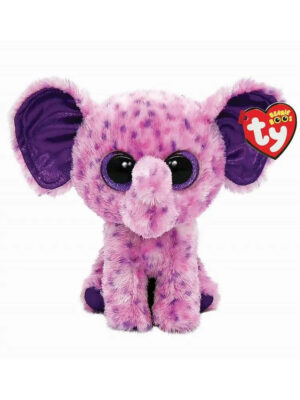 Мягкая игрушка TY Beanie Boo’s Фиолетовый слоник Eva, 15 см