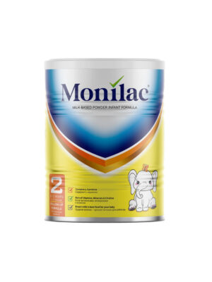 Monilac 2 последующая молочная смесь для детей 6–12 месяцев, 400 г