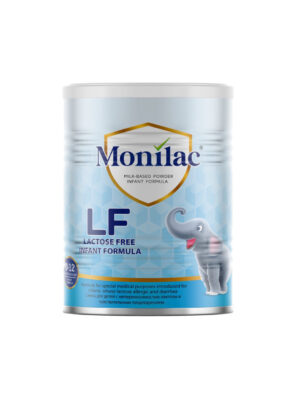 Monilac LF безлактозная молочная смесь для детей 0–12 месяцев
