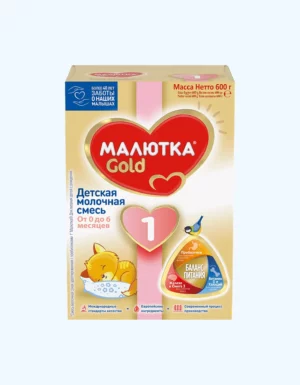 Nutricia Malyutka GOLD 1 начальная молочная смесь, 600 г, 0–6 месяцев