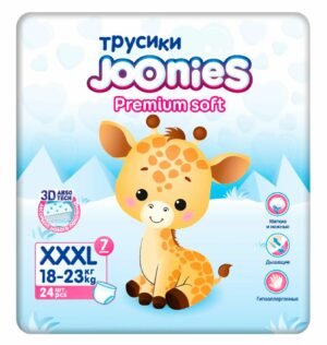 Трусики JOONIES Premium Soft XXXL 24 (18–23 кг)