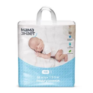 Детские трусики Мама Знает NB 68 для новорождённых
