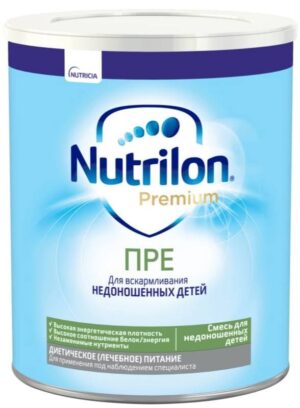 Nutrilon Pre Premium смесь для недоношенных детей 0+ 400 г