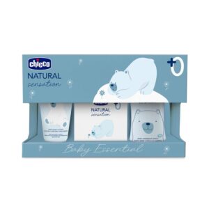 Набор косметики Chicco Baby Moments Natural Sensation: нежная пена для тела и волос (подарочный)