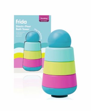 Игрушка для ванны Frida Baby Stack + Pour Bath Tower