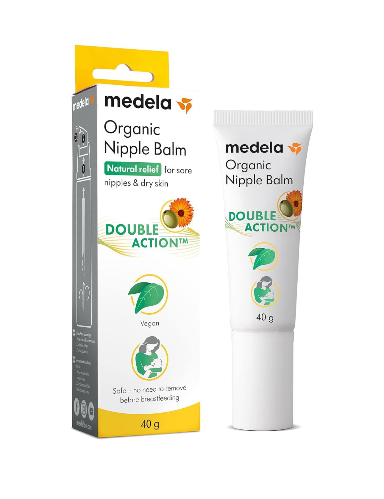 Органический крем для сосков Medela Purelan, 40 г (Medela) 1 Органический крем для сосков Medela Purelan, 40 г