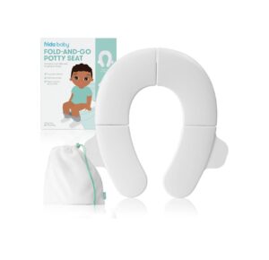 Портативный складной горшок-накладка на унитаз Frida Baby Fold-and-Go