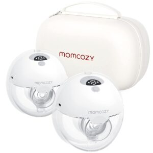Двойной электронный молокоотсос Momcozy M5, серый