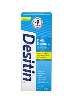 Детский крем под подгузник Desitin Daily Defense с оксидом цинка, 113 г