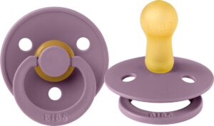 Пустышка BIBS Colour латексная размер 2, цвет Mauve