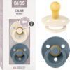 Пустышка BIBS Colour латексная, размер 1, Sage/Hunter Green, 2 шт — купить в Ташкенте | Brandyol.uz