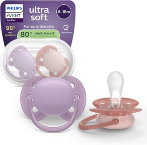 Пустышки Philips Avent Ultra Soft, универсальные, 2 шт