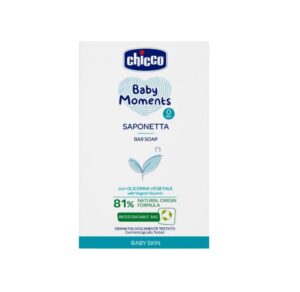 Мыло Chicco Baby Moments 0 м+, 100 г, нежное детское