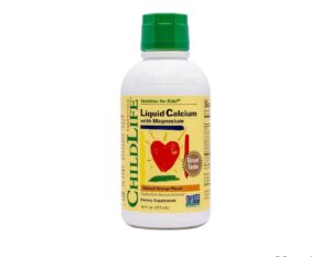 Жидкий кальций для детей ChildLife Essentials с магнием, цинком и D3, апельсин, 473 мл