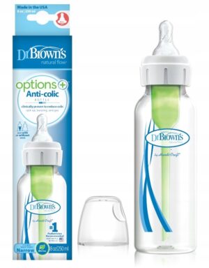 Бутылочка Dr. Brown's Options+ узкая, 250 мл