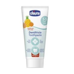 Зубная паста Chicco тутти-фрутти с фтором, от 1 года, 50 мл