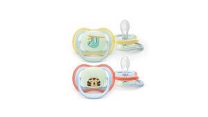 Пустышки Philips Avent Night ночные 0-6 мес, 2 шт
